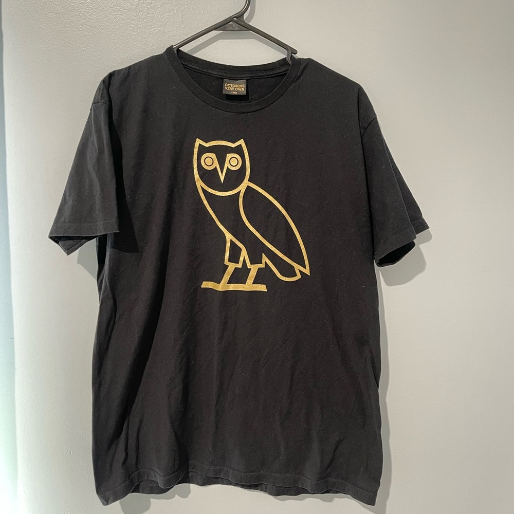 October's Very Own Black | OVO Shirt  T-Shirt | Mens | Size Large | Drake